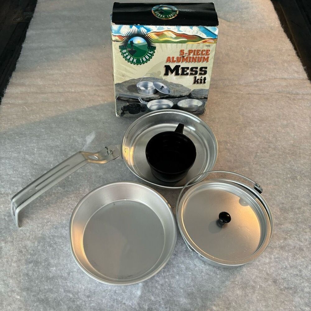 Ozark Trail 5 Piece Aluminum Mess Kit